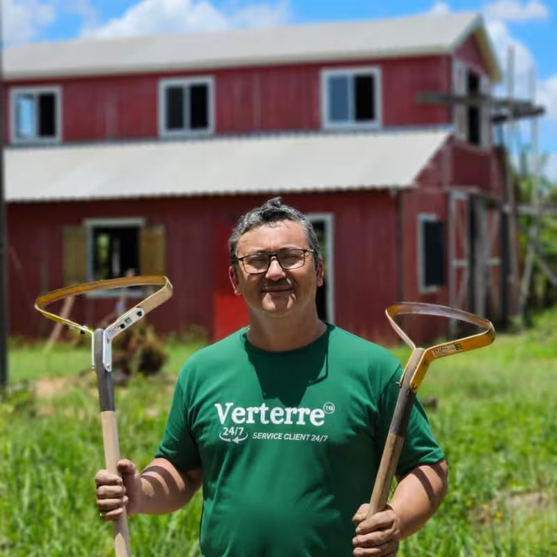 مجرفة فولاذية حادة 30 سم